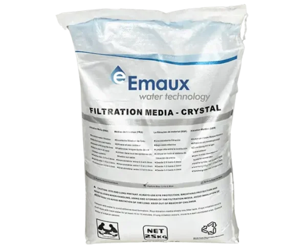 Glass Filtration Media – Emaux (25 KG)