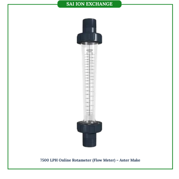 7500 LPH Online Rotameter (Flow Meter) – Aster Make