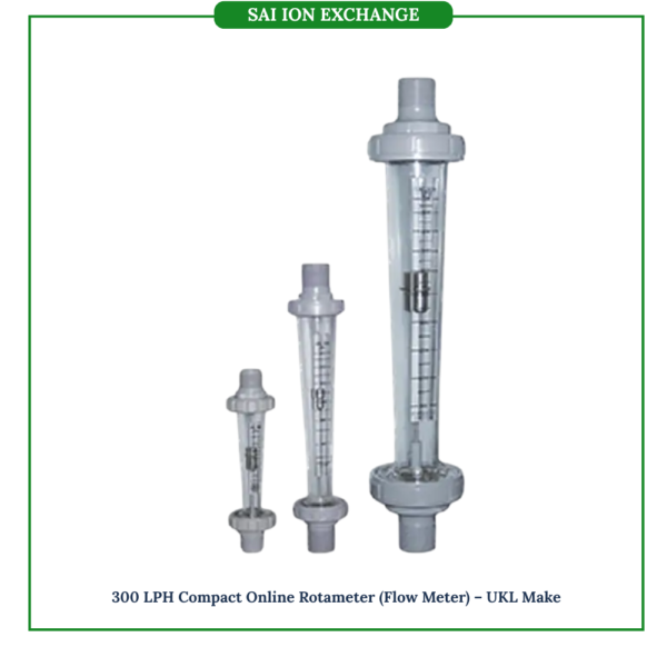 300 LPH Compact Online Rotameter (Flow Meter) – UKL Make