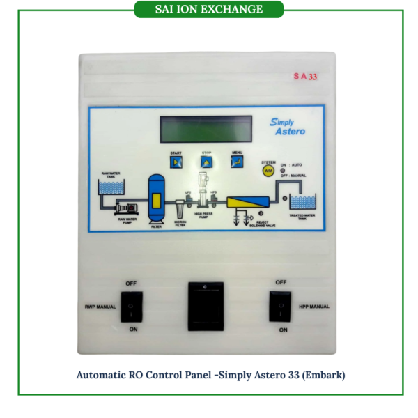 Automatic RO Control Panel -Simply Astero 33 (Embark)