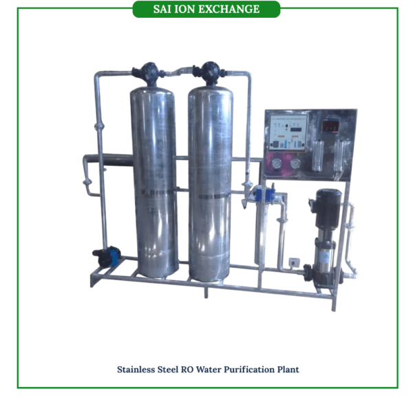 Stainless Steel RO Water Purification Plant