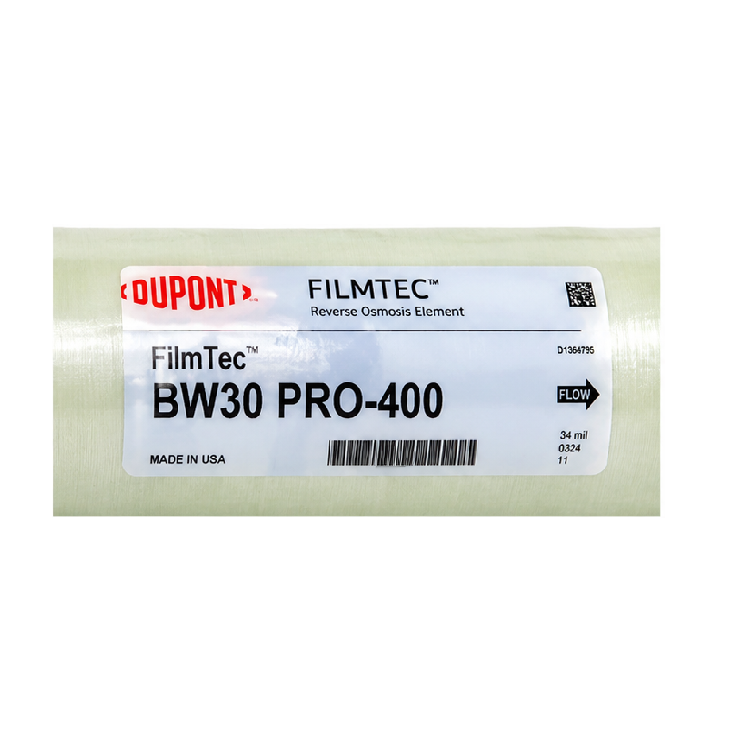 DOW FilmTec BW30 PRO-400 RO Membrane 8040