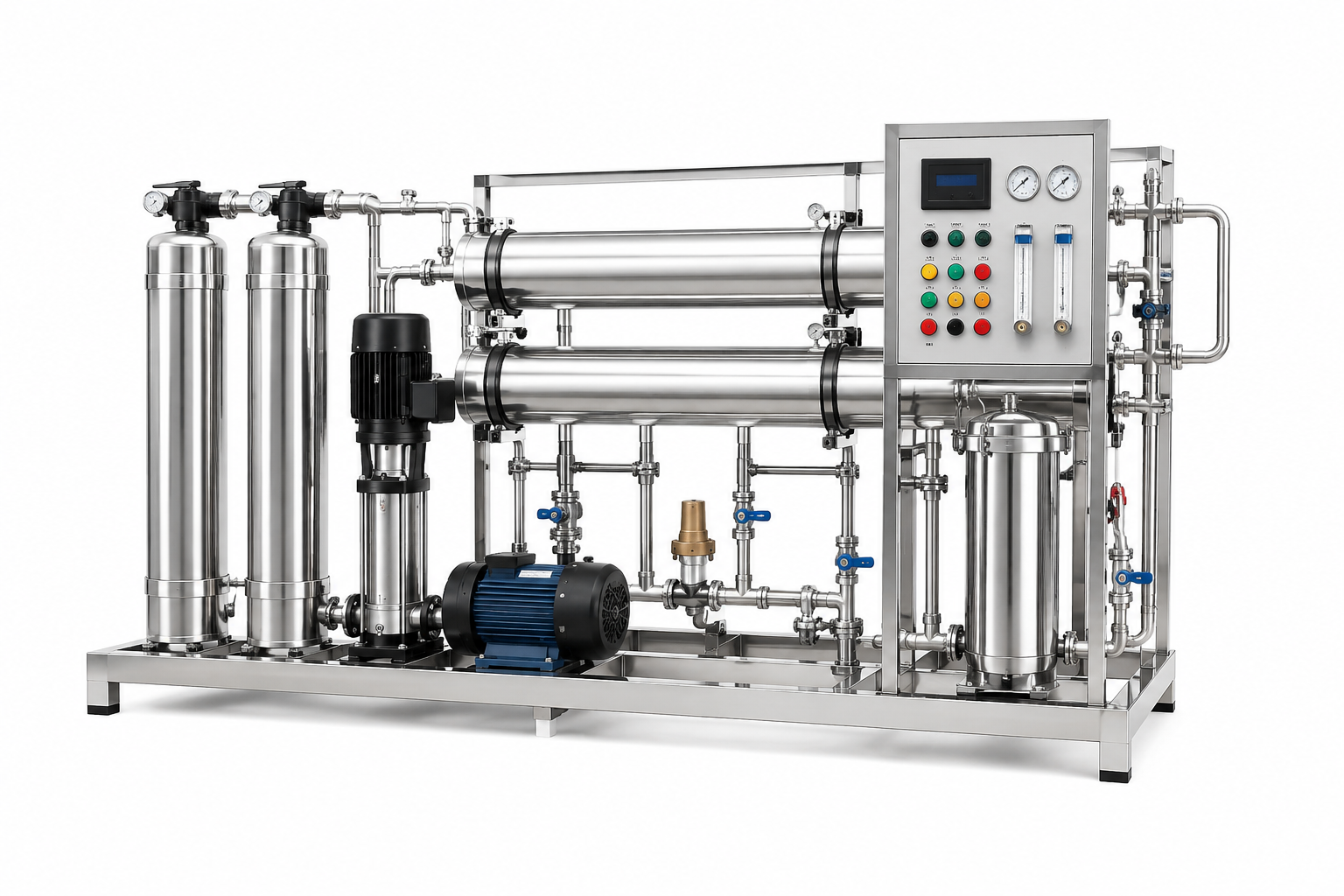 🌊 SS Reverse Osmosis Plant – 1000 LPH