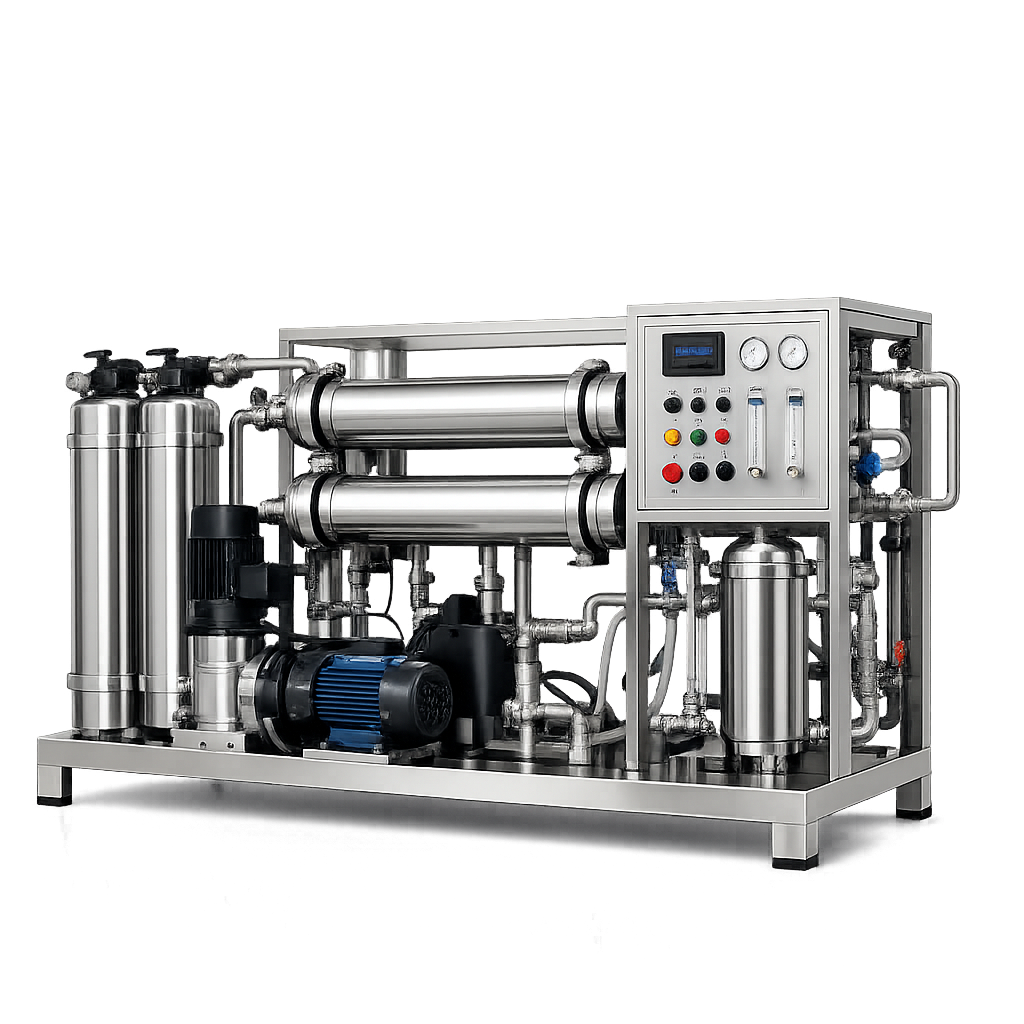 🌊 SS Reverse Osmosis Plant – 250 LPH