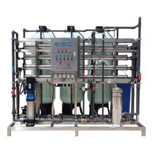 FRP Reverse Osmosis Plant 2000 LPH for Industrial Water Treatment and Mineral Water Production