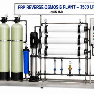 FRP Reverse Osmosis Plant 3500 LPH for Industrial Water Treatment and Mineral Water Production