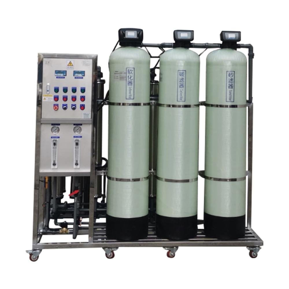 FRP Reverse Osmosis Plant 3500 LPH for Industrial Water Treatment and Mineral Water Production