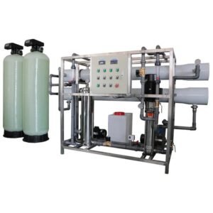 FRP Reverse Osmosis Plant 4000 LPH for Industrial Water Treatment and Mineral Water Production