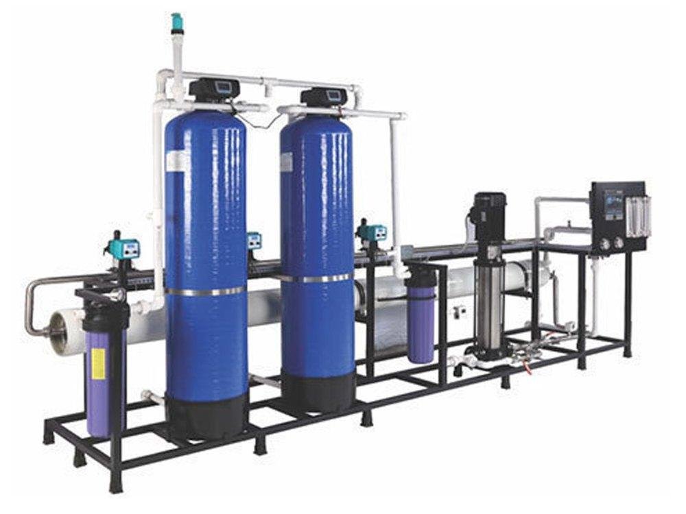 FRP Reverse Osmosis Plant 4500 LPH for Industrial Water Treatment and Mineral Water Production