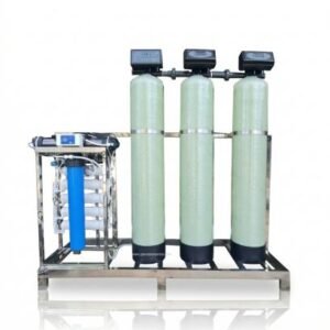 FRP Reverse Osmosis Plant 5500 LPH for Industrial Water Treatment and Mineral Water Production