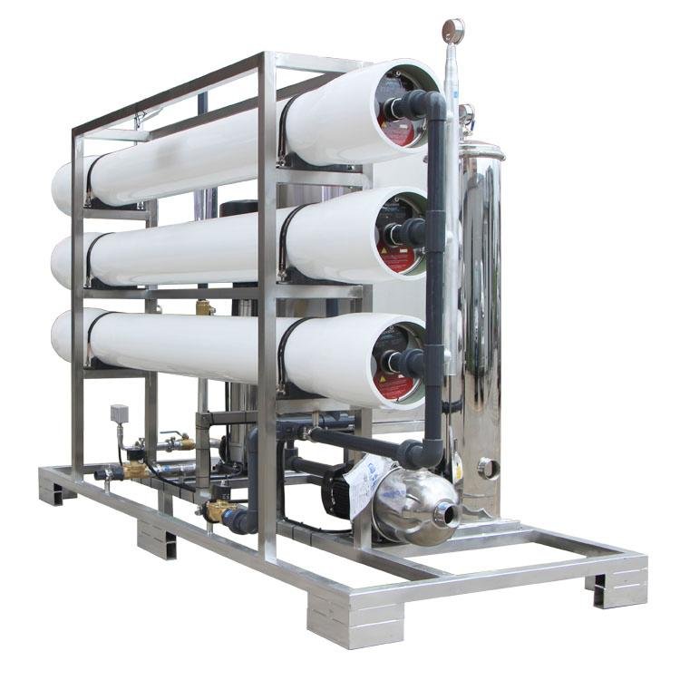 FRP Reverse Osmosis Plant 6000 LPH for Industrial Water Treatment and Mineral Water Production