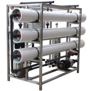 FRP Reverse Osmosis Plant 6000 LPH for Industrial Water Treatment and Mineral Water Production
