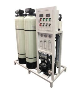 FRP Reverse Osmosis Plant 6500 LPH for Industrial Water Treatment and Mineral Water Production