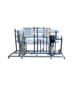 FRP Reverse Osmosis Plant 6500 LPH for Industrial Water Treatment and Mineral Water Production