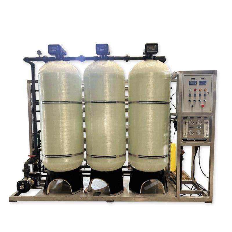 FRP Reverse Osmosis Plant – 7000 LPH | Industrial RO Water Treatment System