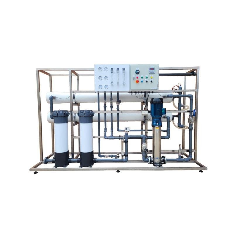 FRP Reverse Osmosis Plant 7500 LPH for Industrial Water Treatment and Mineral Water Production