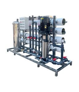 FRP Reverse Osmosis Plant 8000 LPH for Industrial Water Treatment and Mineral Water Production