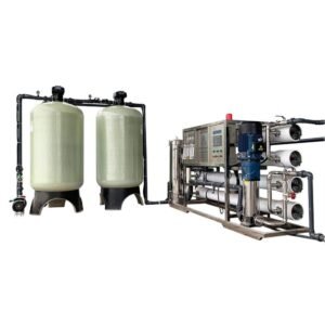 FRP Reverse Osmosis Plant 8000 LPH for Industrial Water Treatment and Mineral Water Production