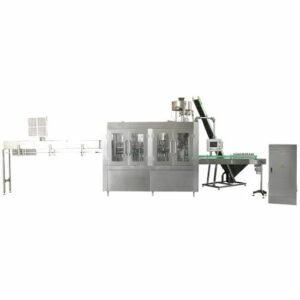 Fully Automatic Rinsing Filling Capping Machine 24 BPM