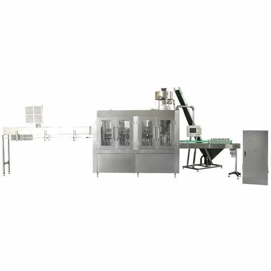 Fully Automatic Rinsing Filling Capping Machine 24 BPM
