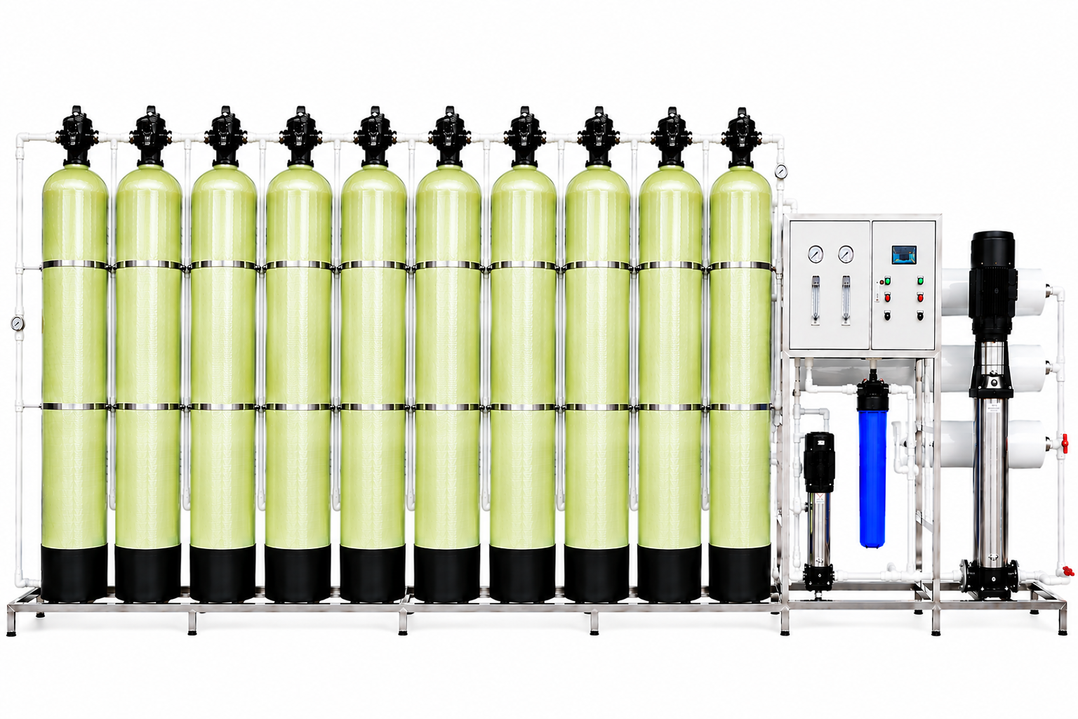 🌊 FRP Reverse Osmosis Plant – 6500 LPH