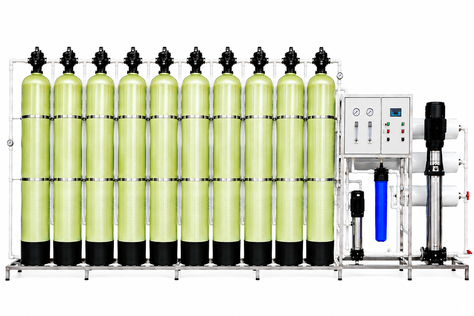 🌊 FRP Reverse Osmosis Plant – 7000 LPH